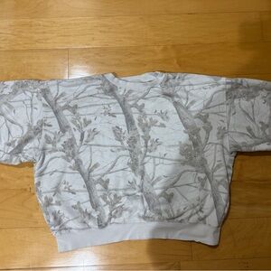 Dairy Boy Woodland Camo Crewneck